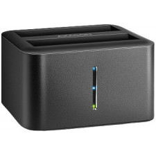 Axagon ADSA-D25 Docking Station para Discos Rígidos USB 3.2 Gen 1 (3.1 Gen 1) Type micro-B Preto