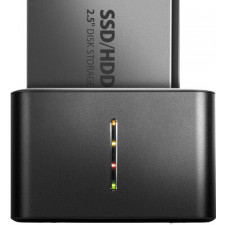 Axagon ADSA-D25 Docking Station para Discos Rígidos USB 3.2 Gen 1 (3.1 Gen 1) Type micro-B Preto