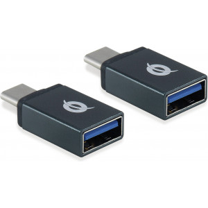 Conceptronic DONN03G adaptador para cabos USB 3.1 Gen 1 Type-C USB 3.1 Gen 1 Type-A Preto