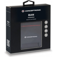 Conceptronic SCR01B leitor de smart card USB USB 2.0 Preto