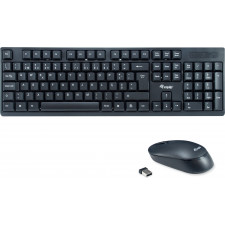 Equip 245222 teclado Rato incluído RF Wireless QWERTY Português Preto