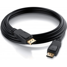 Ewent EC1405 cabo DisplayPort 1 m Preto