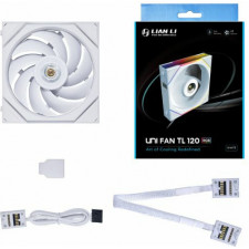 Lian Li 12TL1W Sistema de Arrefecimento de Computador Caixa de computador Ventoinha 12 cm Branco 1 unidade(s)