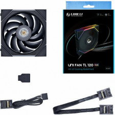 Lian Li 12TL1B Sistema de Arrefecimento de Computador Caixa de computador Ventoinha 12 cm Preto 1 unidade(s)