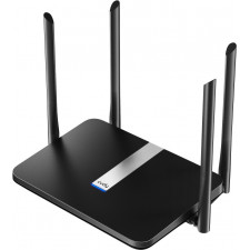 Cudy X6 router sem fios Gigabit Ethernet Dual-band (2,4 GHz   5 GHz) Preto