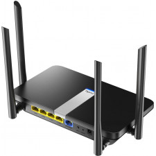 Cudy X6 router sem fios Gigabit Ethernet Dual-band (2,4 GHz   5 GHz) Preto