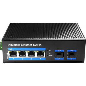 Cudy IG1004S2P switch de rede Não-gerido Gigabit Ethernet (10 100 1000) Power over Ethernet (PoE) Preto