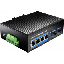 Cudy IG1004S2P switch de rede Não-gerido Gigabit Ethernet (10 100 1000) Power over Ethernet (PoE) Preto