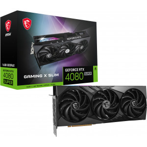 MSI GAMING GeForce RTX 4080 SUPER 16G X SLIM NVIDIA 16 GB GDDR6X