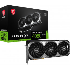 MSI VENTUS GeForce RTX 4080 SUPER 16G 3X OC NVIDIA 16 GB GDDR6X