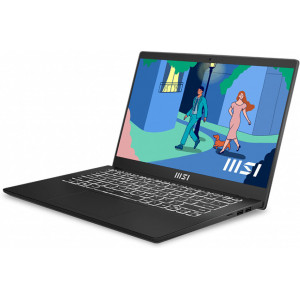 MSI Modern 14 C12M-051PT Intel® Core™ i7 i7-1255U Computador portátil 35,6 cm (14") Full HD 16 GB DDR4-SDRAM 1 TB SSD Wi-Fi 6