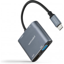 Nanocable 10.16.4304 adaptador gráfico USB Cinzento