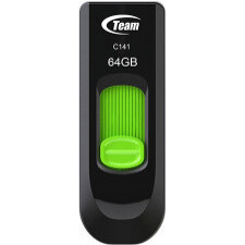 Team Group C141 unidade de memória USB 64 GB USB Type-A 2.0 Preto, Verde