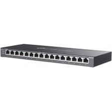 TP-Link Omada SG2016P switch de rede Gerido L2 L2+ Gigabit Ethernet (10 100 1000) Power over Ethernet (PoE) Preto