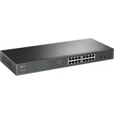 TP-Link TL-SG1218MPE Gerido L2 Gigabit Ethernet (10 100 1000) Power over Ethernet (PoE) 1U Preto