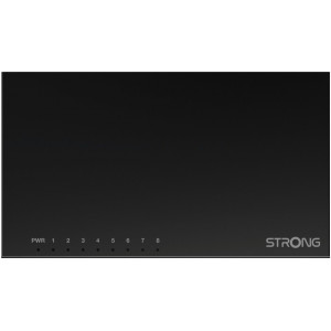 Strong SW8000M switch de rede Gigabit Ethernet (10 100 1000) Preto