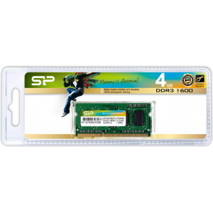 Silicon Power SP004GBSTU160N02 módulo de memória 4 GB 1 x 4 GB DDR3 1600 MHz