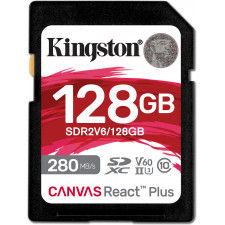 Kingston Technology Canvas React Plus 128 GB SDXC UHS-II Classe 10