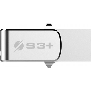 S3Plus Technologies Pen Drive Steel unidade de memória USB 128 GB USB Type-A   USB Type-C 3.2 Gen 1 (3.1 Gen 1) Aço inoxidável