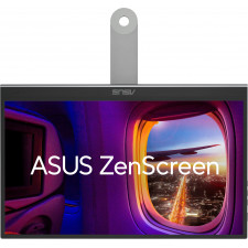 ASUS ZenScreen MQ16AHE monitor de ecrã 39,6 cm (15.6") 1920 x 1080 pixels Full HD OLED Prateado