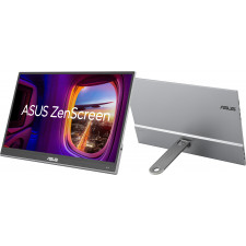 ASUS ZenScreen MQ16AHE monitor de ecrã 39,6 cm (15.6") 1920 x 1080 pixels Full HD OLED Prateado