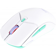 HP HyperX Pulsefire Haste 2 Core Wls - Gaming Mouse (Wht Grn Pur) rato