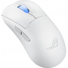 ASUS ROG Keris II Ace Wireless AimPoint White rato Jogos Mão direita RF Wireless + Bluetooth + USB Type-A Ótico 42000 DPI