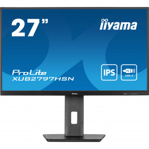 iiyama ProLite XUB2797HSN-B1 monitor de ecrã 68,6 cm (27") 1920 x 1080 pixels Full HD LED Preto