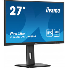 iiyama ProLite XUB2797HSN-B1 monitor de ecrã 68,6 cm (27") 1920 x 1080 pixels Full HD LED Preto