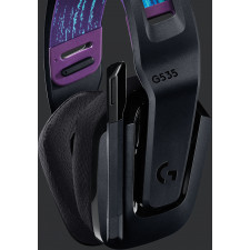 Logitech G G535 Auscultadores Sem fios Fita de cabeça Jogos Preto