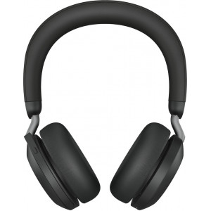 Jabra Evolve2 75 Auscultadores Com fios e sem fios Fita de cabeça Escritório Call center Bluetooth Suporte de carregamento Preto