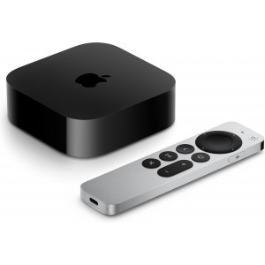 Apple TV 4K Preto, Prateado 4K Ultra HD 128 GB Wi-Fi Ethernet LAN