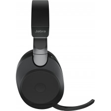 Jabra Evolve2 85, UC Stereo Auscultadores Com fios e sem fios Fita de cabeça Escritório Call center USB Type-C Bluetooth Preto