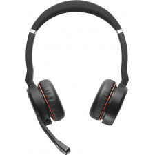 Jabra Evolve 75 Auscultadores Com fios e sem fios Fita de cabeça Chamadas Música Bluetooth Preto