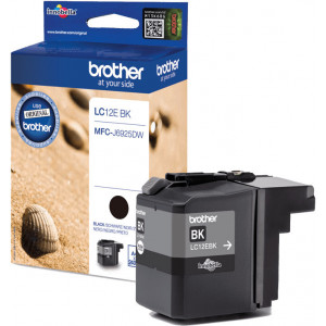 Brother LC12EBK tinteiro 1 unidade(s) Original Preto