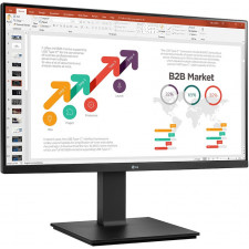 LG 24BP45SP-B monitor de ecrã 60,5 cm (23.8") 1920 x 1080 pixels Full HD LED Preto