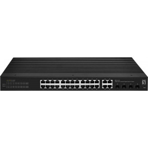 LevelOne IGS-2128 switch de rede Gerido L2 Gigabit Ethernet (10 100 1000) Preto