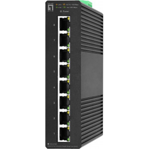 LevelOne IGS-2108 switch de rede Gerido L2 Gigabit Ethernet (10 100 1000) Preto