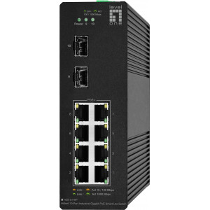 LevelOne IGS-2110P switch de rede Gerido L2 Gigabit Ethernet (10 100 1000) Power over Ethernet (PoE) Preto