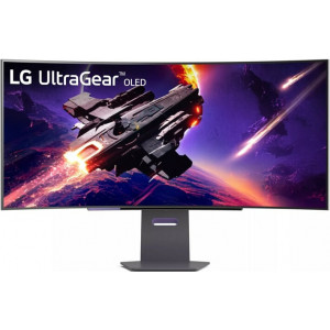 LG 45GS95QE-B monitor de ecrã 114,3 cm (45") 3440 x 1440 pixels Wide Quad HD OLED Preto