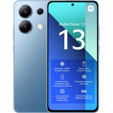 Xiaomi Redmi Note 13 16,9 cm (6.67") Dual SIM híbrido Android 13 4G USB Type-C 6 GB 128 GB 5000 mAh Azul