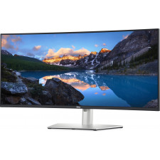 DELL UltraSharp U3824DW LED display 95,2 cm (37.5") 3840 x 1600 pixels Wide Quad HD+ LCD Preto, Prateado