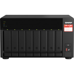 QNAP TS-873A NAS Tower Ethernet LAN Preto V1500B