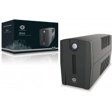 Conceptronic ZEUS01ES UPS Linha interativa 0,65 kVA 360 W 2 tomada(s) CA