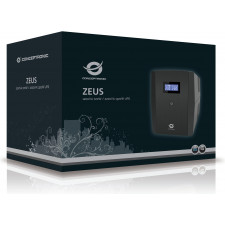 Conceptronic ZEUS03EM UPS Linha interativa 1,2 kVA 720 W 5 tomada(s) CA