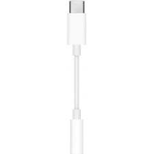 Apple MU7E2ZM A cabo para telemóvel Branco 3.5mm USB C