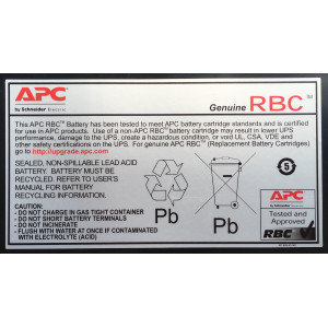 APC RBC18 bateria UPS Chumbo-ácido selado (VRLA)