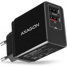 Axagon ACU-QS24 carregador de dispositivos móveis Smartphone Preto AC Carregamento rápido Interior