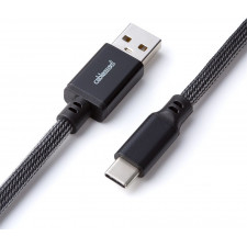 Cablemod CM-PKCA-CKAK-KC150KC-R cabo USB 1,5 m USB A USB C Carbono, Cinzento