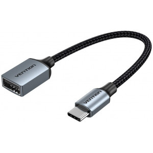 Vention CCWHB cabo USB USB 2.0 0,15 m USB C USB A Cinzento